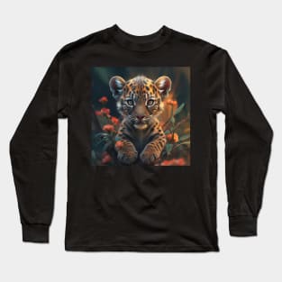 Cute baby Jaguar Long Sleeve T-Shirt
